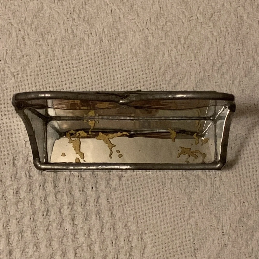 Butterfly Office/Business Card Holder✨Stained Glass✨Handmade